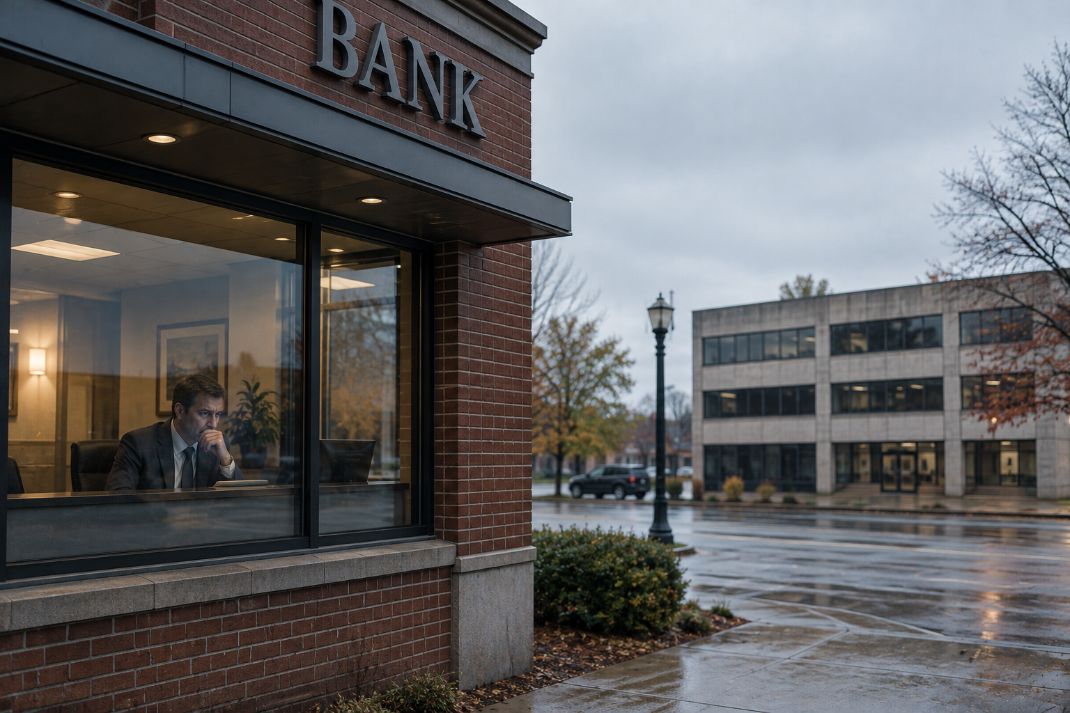 Growing Peril for Small US Banks Amidst Commercial Real Estate Downturn